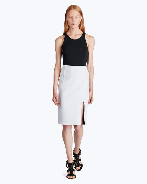 Two-Tone Sleeveless Dress